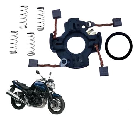 Kit Reparo Escova Motor Partida Arranque Suzuki Bandit 650