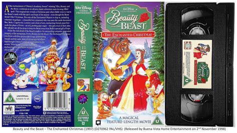 Beauty And The Beast The Enchanted Christmas Vhs