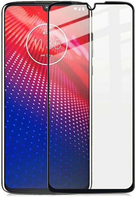 Motorola Moto E6 Plus Full Cover Screenprotector Gehard Glas