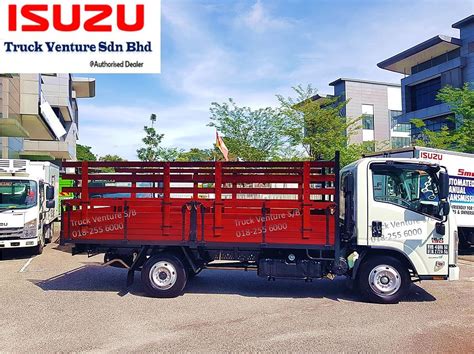 Isuzu Lorry 145ft Basic Wooden Cargo Model Nlr77uhe