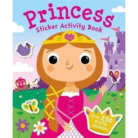 BBW Princess Sticker Activity Book S A Fun Faces ISBN 9781786708106 Shopee Malaysia