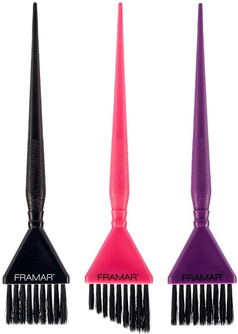 Framar 3 Piece Color Brush - Кисти для окрашивания, 3 шт., 91012 ...