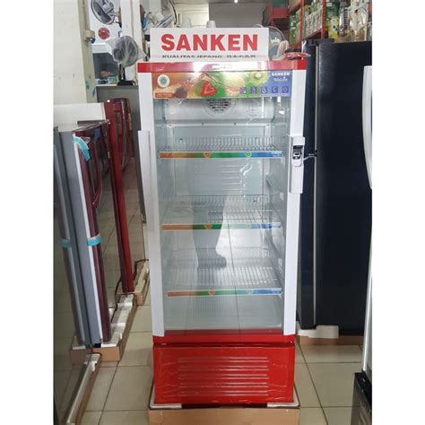 Jual Sanken Showcase Sanken Lemari Pendingin Minuman SRS 229 Low Watt