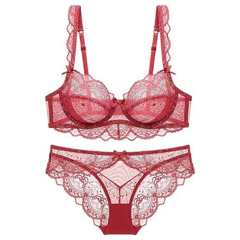 Sexy Lingerie Feminina Ultra Fina Oco Sponge Free Transparente Renda Underwear Seios Grandes
