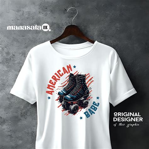 Th Of July Png American Babe Svg Png Independence Day Png Groovy American Png Digital