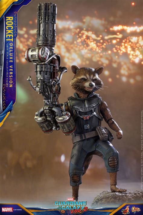 Guardiões da Galáxia Vol Hot Toys anuncia nova figura do Rocket Raccoon
