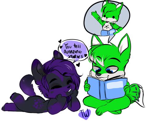 cute furry gay boys comm by TemporaryWizard -- Fur Affinity [dot] net