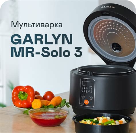 Мультиварка GARLYN MR-Solo 3 купить в официальном магазине GARLYN ...