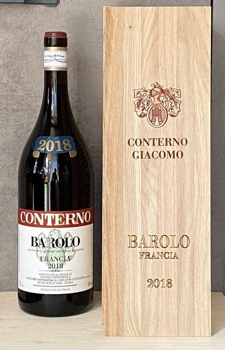 2018 Giacomo Conterno Francia Barolo DOCG 1 Magnum Catawiki