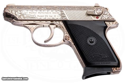 WALTHER MODEL TPH 22 LR FACTORY ENGRAVED