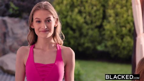 BLACKED Blonde Hottie Wants Her Yoga Instructor S Huge BBC Eveline Dellai