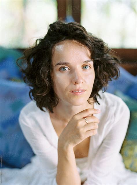 Portrait Of Sensual Brunette By Stocksy Contributor Dreamwood Photography Stocksy