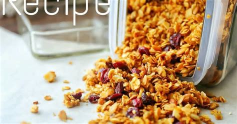 Гранола с сушеной клюквой от Гордона Рамзи рецепт с фото пошаговый от ...