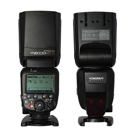 YONGNUO YN600EX RT II Drahtlos Blitz Speedlite Optisch Master TTL HSS