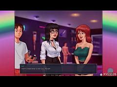 Summertime Saga 07 Busty Brunette Showing Off Her Goods Xxx Mobile Porno Videos Movies