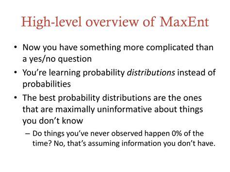 maxent     powerpoint