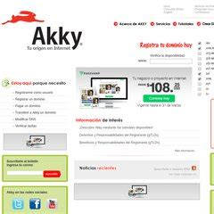 wwwakkymx akky registra hoy tu dominio en internet