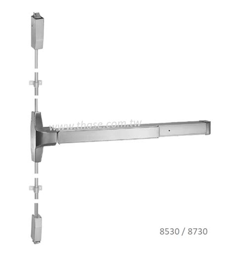 Heavy Duty Surface Vertical Rod SVR Exit Device Narrow Stile