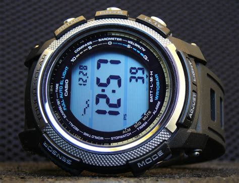 Took my Casio ProTrek PRW 2000 offshore ...