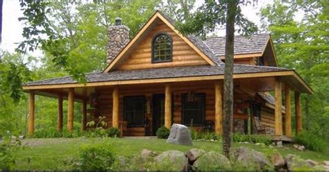 Nice Woodland Log Cabin With Comfy Interior