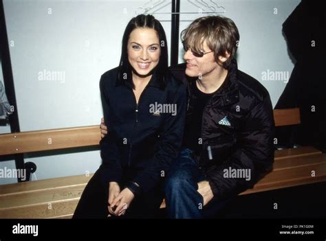 Mel C Britische Sängerin Der Mädchenband Spice Girls Und Bryan Adams