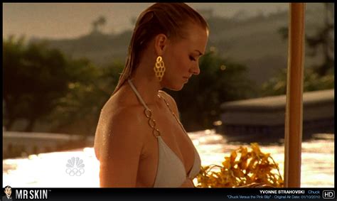 Naked Yvonne Strahovski In Chuck
