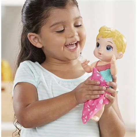 Jual Baby Alive Splash N Snuggle Baby Blonde Hair 100 Shopee Indonesia