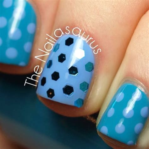 31DC2012 Day 11 Polka Dots The Nailasaurus UK Nail Art Blog Nail