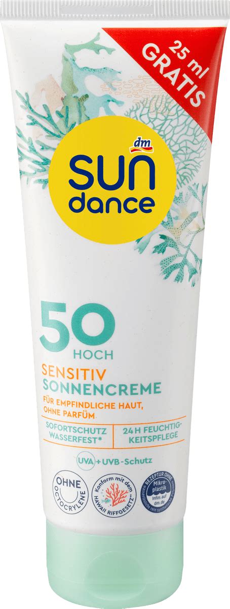 SUNDANCE SUNDANCE Sensitiv Sonnencreme LSF 50 Überfüller 125 ml