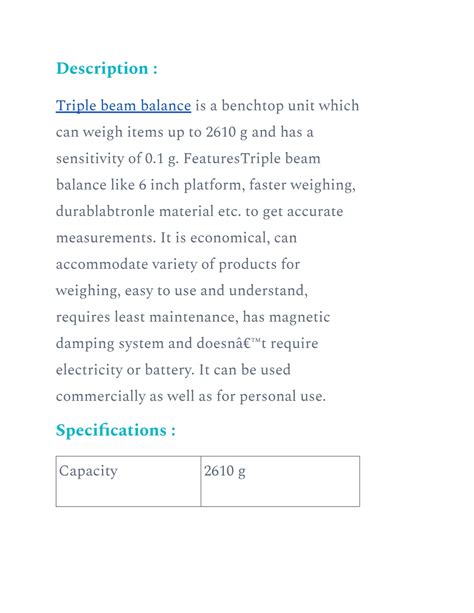 Ppt Triple Beam Balance Powerpoint Presentation Free Download Id