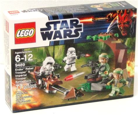 LEGO 9489 Star Wars Endor Rebel Trooper & Imperial Trooper B