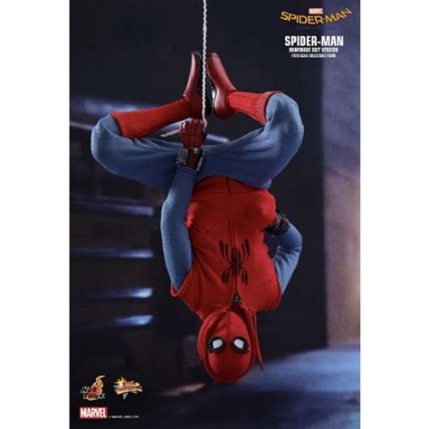Hot Toys Mms Spider Man Homecoming Th Scale Spider Man Homemade Suit Version