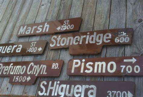 vintage street signs | Pretty house, Street signs, Outdoor space