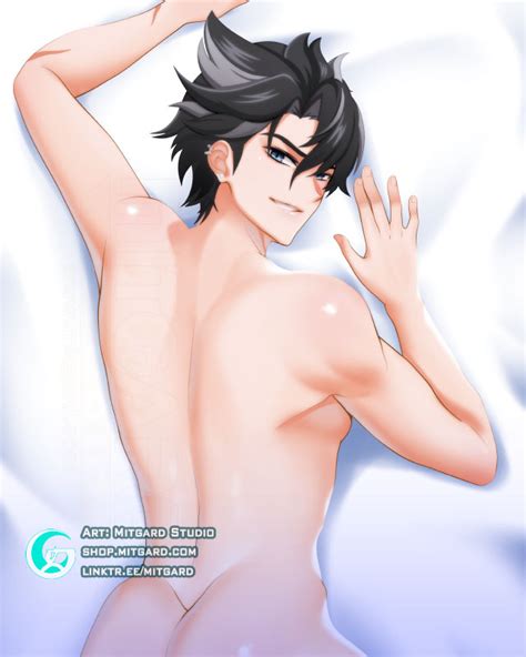 Wriothesley Genshin Impact Dakimakura By Mitgard Knight Hentai Foundry