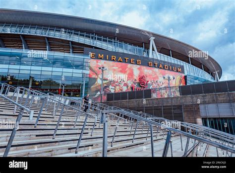 Emirates Stadium Arsenal Fc London Stock Photo Alamy