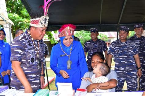 Tni Al Peduli Koarmada Iii Gelar Bakti Sosial Dan Kesehatan Di