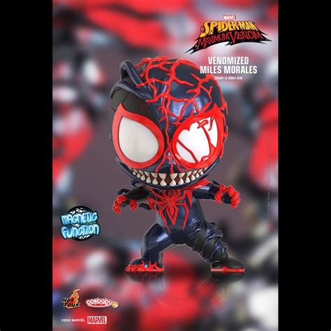 Spider Man Maximum Venom Venomized Miles Morales Cosbaby S Hot Toys Figure