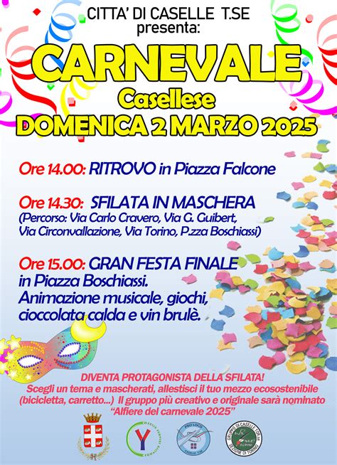 Carnevale Casellese 2025 - Comune di Caselle Torinese