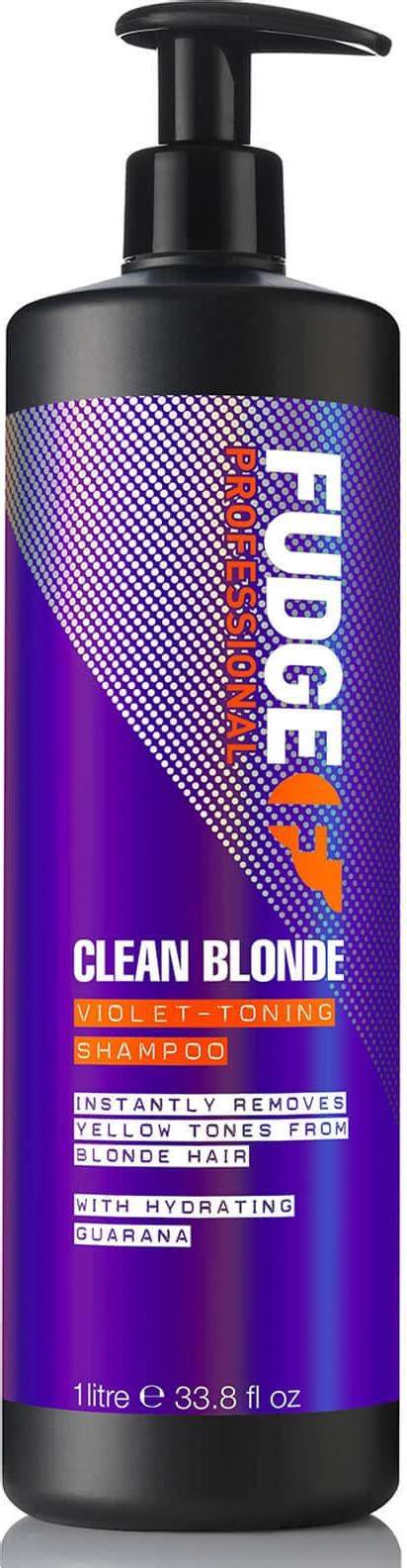 Fudge Clean Blonde Violet Toning Shampoo 1000ml Price