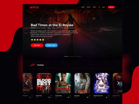 Netflix Redesign Concept By Khouloud Maamouri On Dribbble