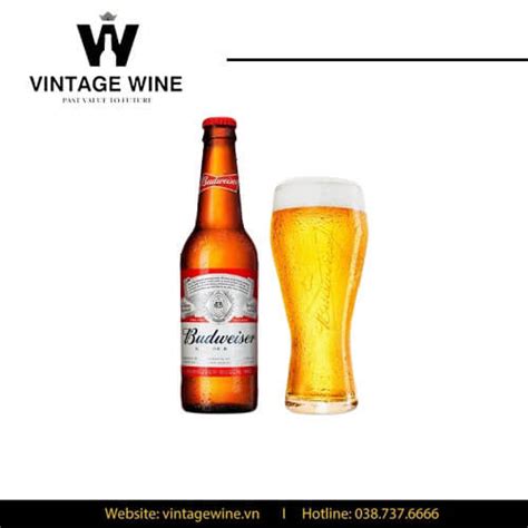Bia Budweiser 5 Chai 330 Ml Thùng 24 Chai