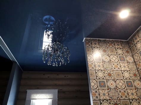 Лучшие натяжные потолки в ванную, Натяжной потолок в ванной