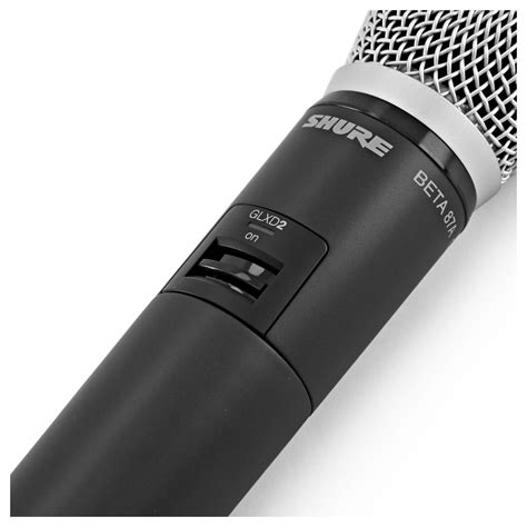 Shure Glxd Uk B A Beta A Sistema Digital De Microfone Vocal