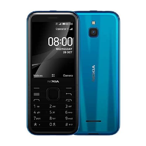 Nokia 8000 4g 28 512mb Phone Blue