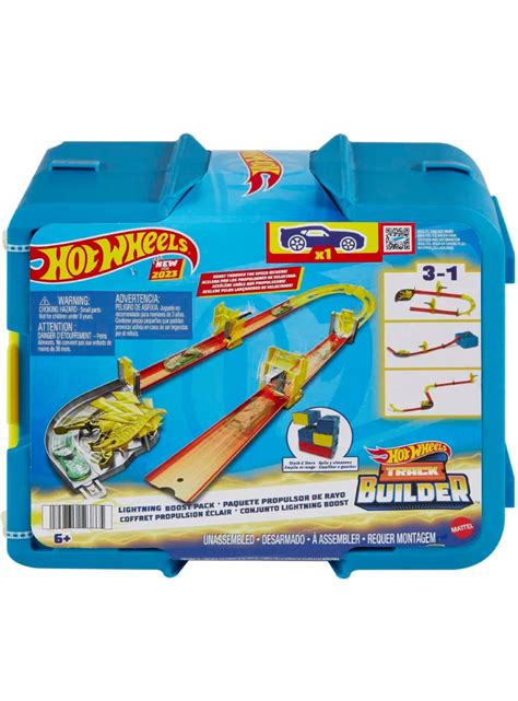 Set Hot Wheels Track Builder Lightning Boost Hmc