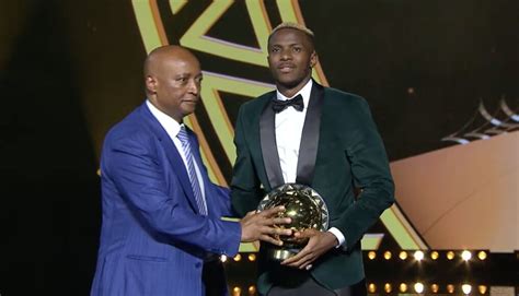 Victor Osimhen Wins 2023 African Best Player Of The Year Award