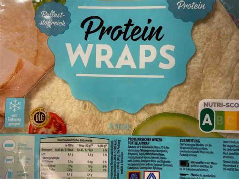 Aldi S D Protein Wrap Kalorien Neue Produkte Fddb