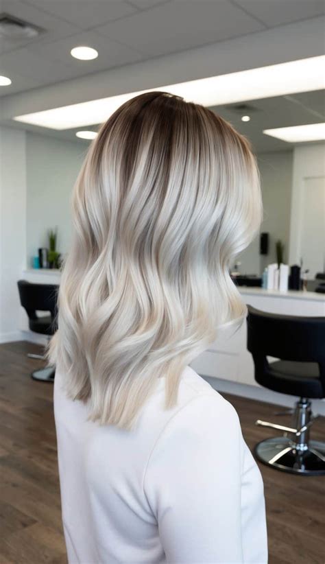 Platinum Blonde Ombre Hair Ideas Icy Cool Looks To Freshen Up Your Style We Heart Hairstyles