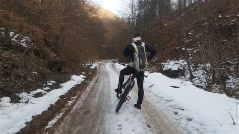 Mtb Februar Led Snijeg I Blato Snow Mud Ice Youtube