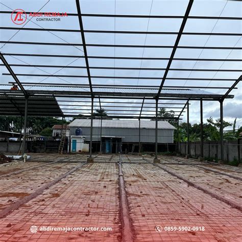 Cara Membuat Konstruksi Baja Untuk Lapangan Parkir Mobil Abdi Remaja